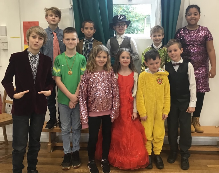 Children in Need glitz and glamour day 