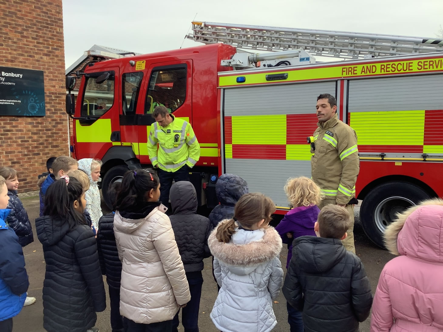 Fire Service visit for Year 2 